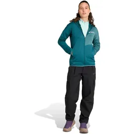adidas Terrex XPR Light Fleece Laufjacke Petrol S