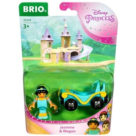 BRIO Disney Princess Jasmin mit Waggon