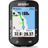 iGPSPORT Fahrradcomputer Kabellos BSC300, wasserdichte Farbbildschirm, Fahrradtacho, Bluetooth ANT+GPS 5.0 MAP-Navigation Zahlreichen Funktionen Tacho Fahrrad Navi Kabellos Zubehör (BSC300)