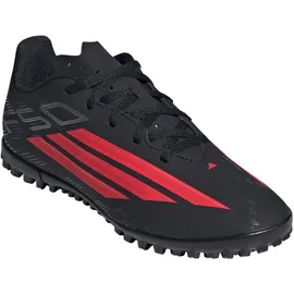 adidas F50 Club TF Kinder Schwarz/Rot 31,5