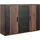 Home Affaire Sigma 132 x 94 x 40 cm Braun / Schwarz