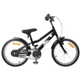 vidaXL Kinderfahrrad 18 Zoll schwarz