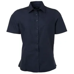 Damen Kurzarm Bluse "JN679" - 3XL - navy