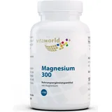 Vitaworld Magnesium 300 | 150 Tabletten | 300 mg reines Magnesium pro Tablette | Trägt zur Muskelfunktion bei | Für gesunde Knochen | Vegan