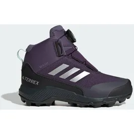 adidas Terrex Winter Mid BOA RAIN.RDY Kinder Aurora Plum/Matte Silver/Core Black 30 1/2
