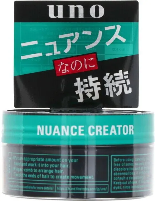 UNO Nuance Creator Haarwachs – Leichtes, luftiges Mousse-Haarwachs für natürliche Textur und flexiblen Halt (80 g)