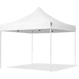 TOOLPORT Faltpavillon Economy 3 x 3 m ohne Seitenteile weiß 581822