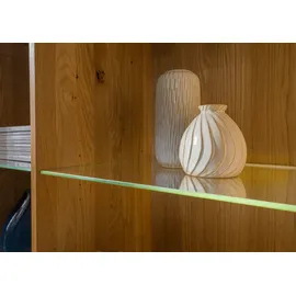 MASSIVMOEBEL24.DE Bücherregal 113 x 40 x 205 cm Braun
