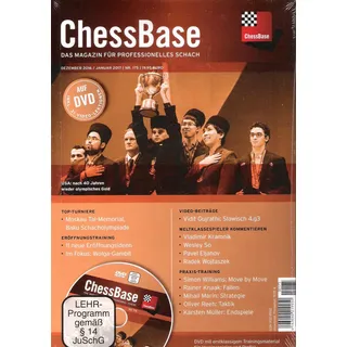 ChessBase Magazin / Mgazine 175 - Heft + DVD - Schach / Chess - NEU / NEW - OVP