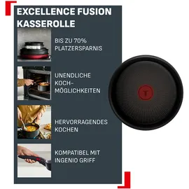 Tefal Ingenio Excellence Fusion Kasserolle 20 cm rund