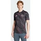 Adidas FC Bayern München Aufwärmshirt 25/26 Vor Dem Spiel Kurzarm-t-shirt - Black - M