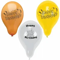 Papstar Luftballons Ø 22 cm 10 St. Bunt sortiert