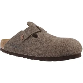 Birkenstock Boston Wool Narrow Hausschuhe (Größe 39, braun)