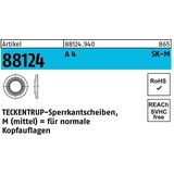 Teckentrup Sperrkantscheibe R 88124 M12x27,25x1,8 A 4 500 Stück TECKENTRUP