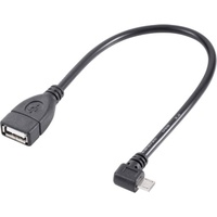 Renkforce USB-Kabel USB 2.0 USB-Micro-B Stecker, USB-A Buchse 0.10