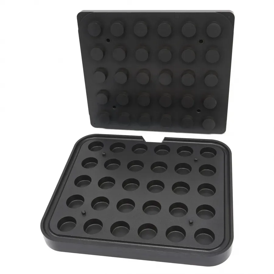 Tarteletteform Zylinder 37mm - 30 Stück: Backblech B380 x T328 mm!