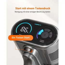 Uwant V100 Akku-Staubsauger grau