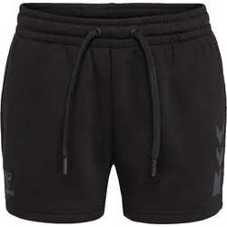 hummel Active Cotton Shorts Damen - schwarz-L