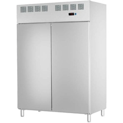 Gefrierschrank 2 doppeltüren 530x650 gn 2/1 oder 400x600 - 1400x820x2010 mm - 1250 W 230/1V - 77699509 Eurast