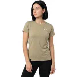 Salewa Eagle Minilogo Merino T-Shirt Beige M