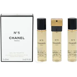 Chanel No. 5 Eau de Toilette Nachfüllung 3 x 20 ml