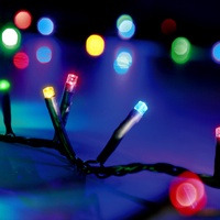 Konstsmide Christmas Bunte LED-Microlichterkette 180-flammig
