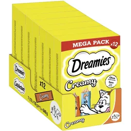 Dreamies Creamy Multipack Huhn Lachs - 120.0 g