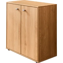 Wiemann Hochkommode "Kiruna", braun (eiche teilmassiv), B:80cm H:86cm T:43cm, Holz teilmassiv, Sideboards, vormontiert