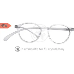 Lesebrille No.12 Klammeraffe crystal shiny