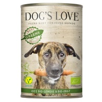 DOG'S LOVE Bio Greens 6 x 400 g