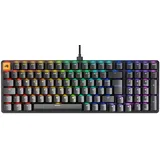 Glorious PC Gaming Race GLORIOUS GAMING GMMK 2 Full-Size - Fox Switches, Gaming Tastatur, kabelgebunden, Schwarz