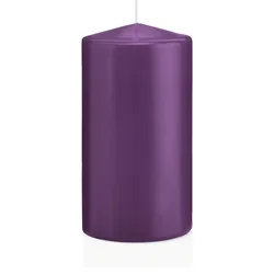 Wiedemann Kerzen Stumpenkerzen Brombeer 120 x Ø 60 mm, 16 Stück, Kerzen in RAL Kerzengüte Qualität