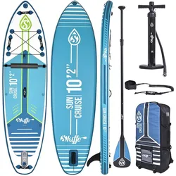 Skiffo Sun Cruise 10'2'' Aufblasbar SUP Brett Stand Up Paddle Board One Size