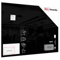 ALLboards Glasboard 120 x 90 cm Schwarz