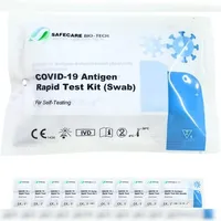 SAFECARE 10x Corona Schnelltest Selbsttest Nasal Stäbchen SARS-CoV-2 Antigen