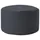 Lumaland Sitzsack Pouf (50 L) | Kompakter Sitzsack mit 3-in-1-Funktion: bequemer Hocker, praktisches Tischchen & stylischer Fußschemel für in- & Outdoor I Mit Flexibler EPS-Füllung | Ø 25 x 45 cm