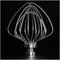 Kitty Professional Profi-Schneebesen "Schaumschläger" 2 Drähte mehr, kompatibel mit Kitchen Aid 4,3 & 4,7/4,8 Liter Küchenmaschine: spülmaschinenfest, max. Volumen das man hören kann, Gastro-Qualität