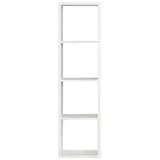 Forte Mauro Standregal 38,2 x 32,9 x 141,8 cm Weiß