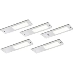 Unterbauleuchte Vega D-Motion 5er Set aluminium