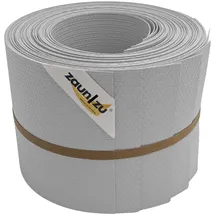 zaunzu® Sichtschutz Einzelstreifen 255 x 10 cm Lichtgrau Wabenstruktur