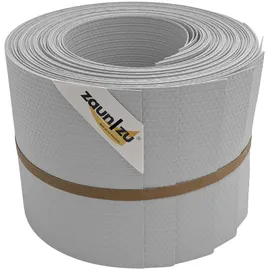 zaunzu® Sichtschutz Einzelstreifen 255 x 10 cm Lichtgrau Wabenstruktur