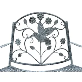 DanDiBo Ambiente Baumbank 130 x 97 x 50 cm Grau