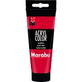 Marabu 12010050031 Acrylfarbe 100 ml Rot Röhre