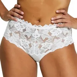 Sans Complexe Arum Highwaisted Brief Weiß Polyamid 36/38 Damen