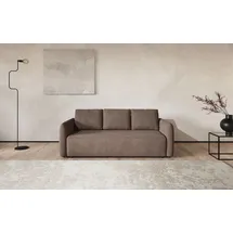 Cotta Big-Sofa "Megasofa, Flow, Breite 222 cm", taupe, B:222cm H:89cm T:102cm, 96% POLYESTER (PES) 4% POLYAMID(PA), Sofas, Big-Sofa, wahlweise mit Bettfunktion