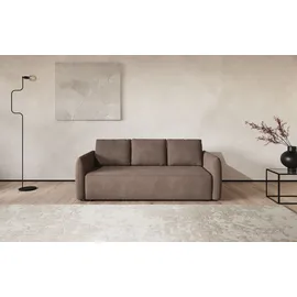 Cotta Big-Sofa "Megasofa, Flow, Breite 222 cm", taupe, B:222cm H:89cm T:102cm, 96% POLYESTER (PES) 4% POLYAMID(PA), Sofas, Big-Sofa, wahlweise mit Bettfunktion