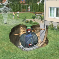 Graf Erdtank-Paket Carat Garten-Komfort 4800 Liter PKW-befahrbar