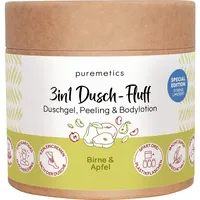 Puremetics 3in1 Dusch-Fluff Birne & Apfel 250 g