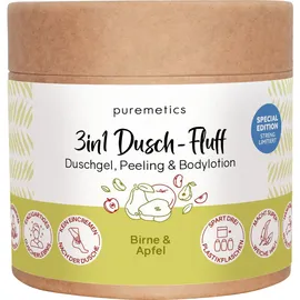 Puremetics 3in1 Dusch-Fluff Birne & Apfel 250 g