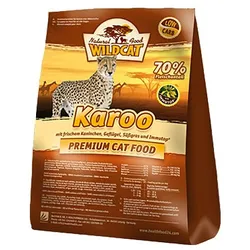 Wildcat Karoo Kaninchen & Geflügel Katzentrockenfutter 500 Gramm